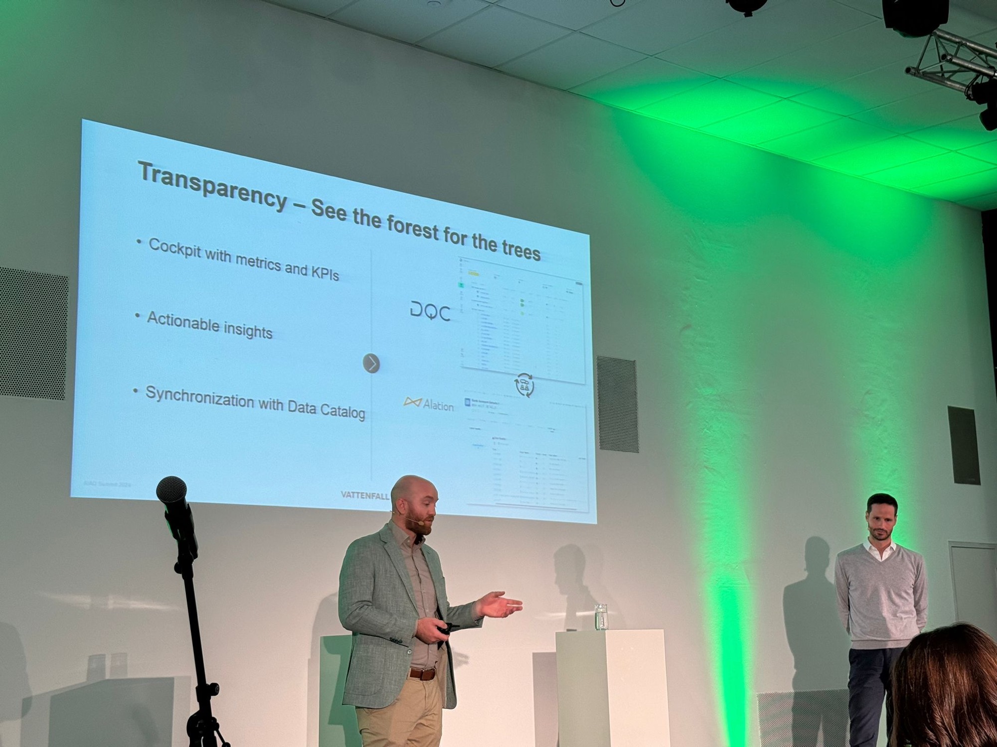 Sebastian Kaus beim Bitkom AI & Data Summit in Berlin