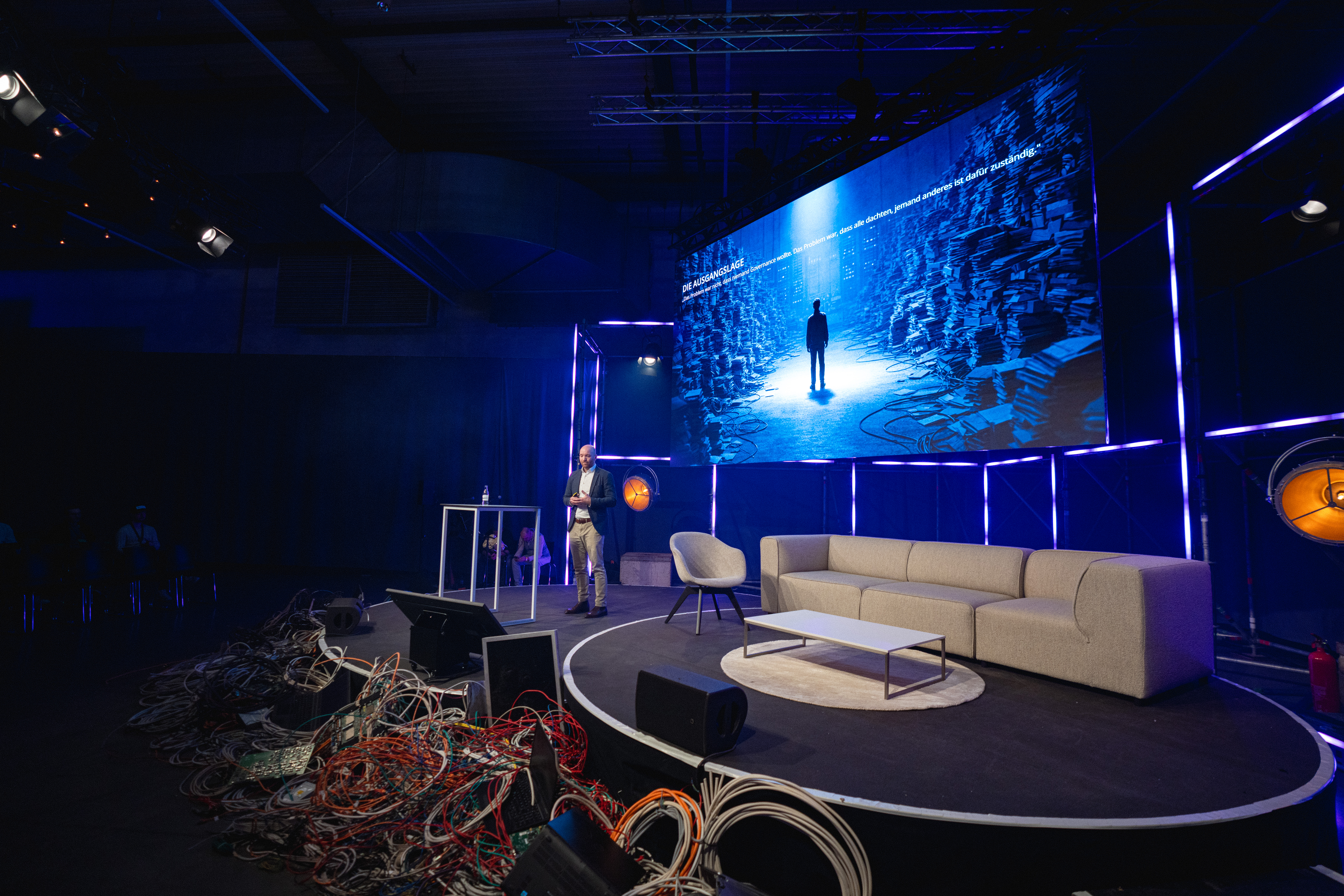 Sebastian Kaus als Speaker beim data:unplugged Festival 2026 in Münster