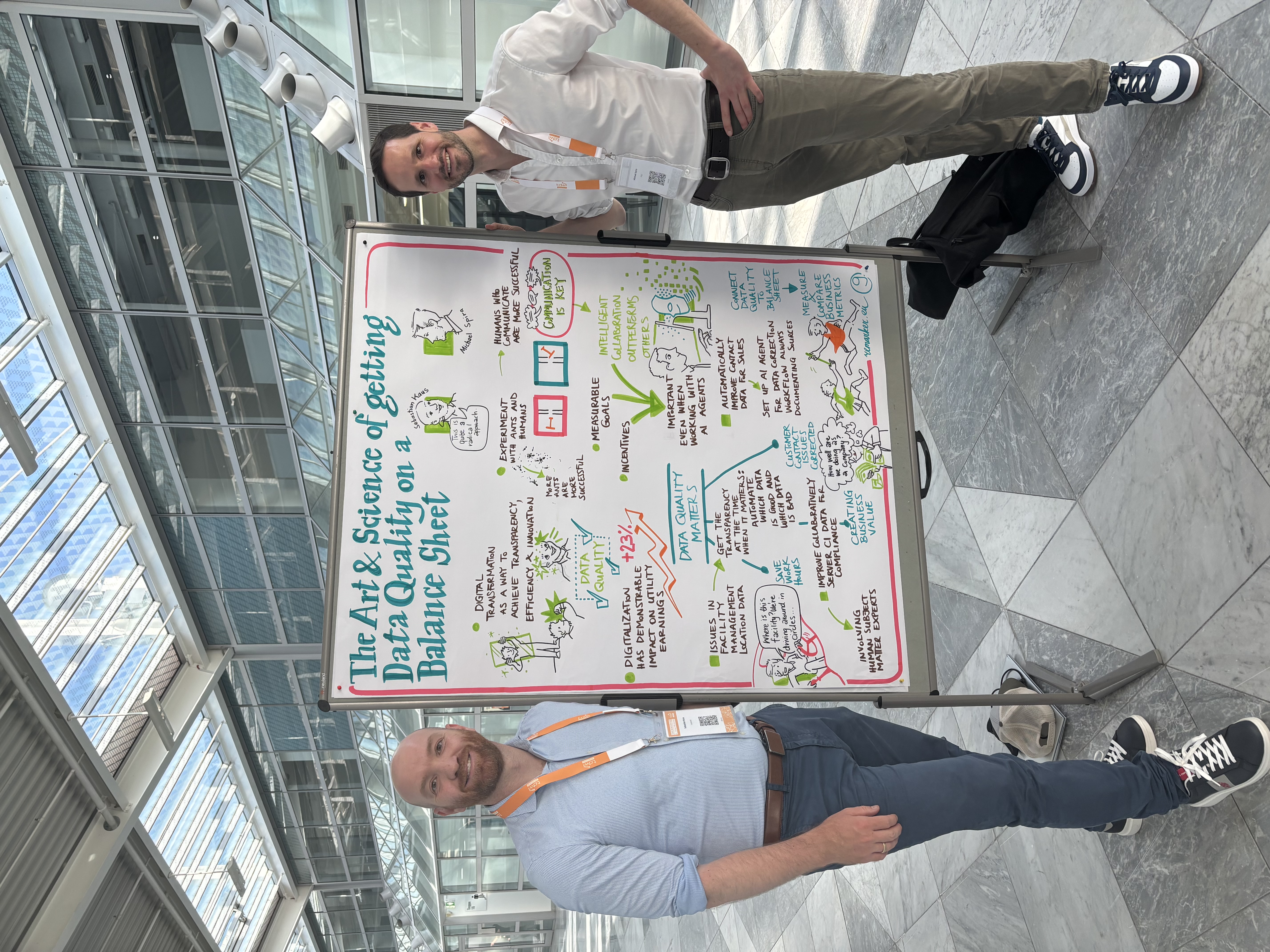 Sebastian Kaus als Speaker bei der TDWI Konferenz in München